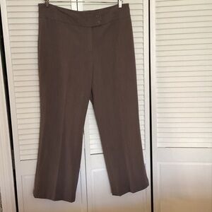 Chic Women's Wide Leg Brown Pants